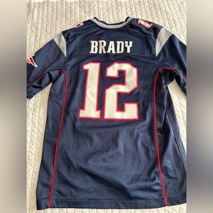 Mens small adult tom brady patriots jersey
